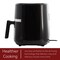 Megachef 4 Quart Digital LED Display Electric Air Fryer with Transparent Window in Black 750123656M - alternate 3