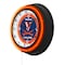 Holland Bar Stool University of Virginia 19 Double Neon Wall Clock Clk19BK - alternate 3