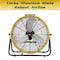 Edendirect 24in 3 Speeds Portable High Velocity Drum Fan Yellow with 1/3 HP, Turbo Blade, Low Noise IR-FAN7806 - alternate 3