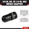 Performance Tool 0.37 x 0.25 in. Hex Impact Adapter WI304378 - alternate 3
