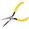 Klein Tools 7 3/16 in D203 Needle Nose Plier, Side Cutter Plastic Dipped Handle D203-7 - alternate 2