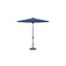 Treasure Garden 9 ft Patio Umbella, aluminum, fiberglass ribs, outdoor, Milano Cobalt Stripe UM840-09 56080 Milano Cobalt Stripe - alternate 1