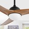 Jonathan Y Sully 52" 1-Light Contemporary Industrial Iron/Plastic Mobile-App/Remote-Controlled 6-Speed Propelle JYL9717E - alternate 5