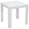 Leisuremod Chelsea Modern Outdoor White Chaise Lounge Chair With Side Table & Blue Cushions CLTW-77BU2 - alternate 2
