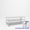 Pucel Mobile Table, Three Shelf, 72 in W x 30 in D x 30 in H, Gray MT-3072-3S - alternate 1