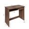 Homeroots Minimalist Walnut Computer Table with Keyboard Tray 475983 - alternate 3