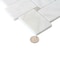 Apollo Tile 11x11 Bianco Carrara, Eastern Beige Marble Polished Floor and Wall Mosaic Tile 4.2 sqft/case, 5PK APLKB88B06A - alternate 2