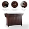 Crosley Cambridge Stainless Steel Top Full Size Kitchen Island/Cart KF30002DMA - alternate 3