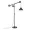 Homeroots 70" Steel Reading Floor Lamp With Silver Cone Shade 523359 - alternate 2