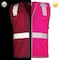Dome75 Hi-Vis Safety Vest SM/MD Class Non-ANSI/Enhanced Visibility , Zipper 2 Pockets, 1 Mic Tab DV1281 - alternate 1