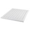 Lavish Home Down Alternative Mattress Topper 233 Thread Count Hypoallergenic Fiber-Filled Twin Pad, White 64-12-T - alternate 3