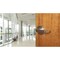 Global Door Controls GAL Series Eiffel Style Heavy-Duty Residential Cylindrical Lever, Grade 2 Passage in Brushed Chrome GAL-1110L-R-626 - alternate 4