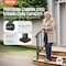 Vevor 2-3 Step Handrails for Outdoor for Seniors Porch Deck Black Retro Arch BP-23 - alternate 3