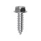 Auveco 12 x 3/4in Indented Hex Washer Head Tapping Screw Zinc, 100PK 2968 - alternate 1