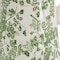 Homeroots 9" Green And White Leaf Ceramic Round Jug Vase 574226 - alternate 4