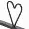 Homeroots 24" Black and Brown Metal And Wood Wild At Heart Tabletop Sign 392455 - alternate 3
