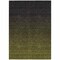 Homeroots 8' X 10' Olive Green And Charcoal Abstract Washable Indoor Outdoor Area Rug 588963 - alternate 3