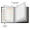 C-Line Products 8-1/2" x 11" Black 12-Pocket Bound Sheet Protector Presentation Book, 12EA/DS 33120-DS - alternate 2