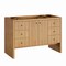 James Martin Vanities Hudson 48" Single Vanity, Light Natural Oak, w/ 3 CM Siberian Silestone Top 435-V48-LNO-3SFR - alternate 3