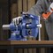 Vevor 6-1/2" Multi-Purpose Bench Vise Heavy Duty Ductile Iron 360 Deg Swivel Base 9467 - alternate 3