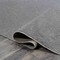 Jonathan Y Twyla Classic Solid Low-Pile Machine-Washable Gray 4 ft. x 6 ft. Area Rug WSH300F-4 - alternate 3