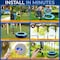 Serenelife 36 in Inflatable Tire Swing with Hang Kit, 600lbs Capacity Heavy Duty Tire Swing with UV and SLSINFSWN99 - alternate 2
