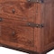 Homeroots 29" Wood Brown Two Drawer Nightstand 527057 - alternate 3