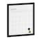 Martha Stewart Everette 18in. x 18in. Magnetic Calendar Dry Erase Board w/Blk Frame, w/Dry Erase Mrkr and 2 Mgnts BR-PM-MWP-4545-BK-MS - alternate 1