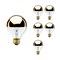 Bulbrite Incandescent Dimmable 40 Watt Half Gold Globe G25 Light Bulbs with E26 Screw Base, 6 PK 861108 - alternate 1