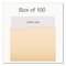 Pendaflex Earthwise 100% Recycled Manila File Folder, 1/3-Cut Tabs: Assorted, Letter, 0.75" Expansion, 100PK 1006989 - alternate 3