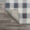 Jonathan Y Gingham Gradient Plaid Cottage Machine-Washable Light Gray/Dark Gray/Cream 3 ft. x 5 ft. Area Rug WSH303A-3 - alternate 2