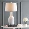 Jonathan Y Dylan 29.5" Ceramic LED Table Lamp, White JYL8020A - alternate 4