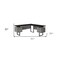 Homeroots 71" Black L Shape Computer Desk With Three Drawers 489935 - alternate 2