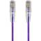 Monoprice Slim Cat6 Utp Cable 7 ft.Purple 14817 - alternate 1