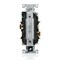 Leviton IG Dup Rec 15A 125V TR/HG Org T8200-IG - alternate 2