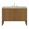 James Martin Vanities Hudson 48" Single Vanity, Honey Oak w/ 3 CM Tajnar Eclos Top 435-V48-HNO-3TJR - alternate 1