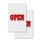 Signmission Open, Vinyl Decals Only 24 Inch x 36 Inch, Vinyl Decal, 2PK DSB-2436-2PACK-Open - alternate 1