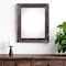 Homeroots 20" x 28" Black Solid Wood Hanging Picture Frame 386531 - alternate 2