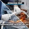 Kable Kontrol Convoluted Split Wire Loom Tubing - 1-1/2" Inside Diameter - 50' Length - White WL907-SP50-WHITE - alternate 2