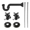 Kingston Brass Plumbing Supply Kit Combo, Matte Black KPK300 - alternate 1