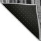 Homeroots 8' X 10' Gray And Black Striped Washable Indoor Outdoor Area Rug 603224 - alternate 2
