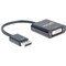 Manhattan - Strategic DISPLAYPORT 1.2A MALE TO DVI-D FEMALE, ACTIVE, 23 CM 9 IN., BLACK 152228 - alternate 2