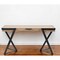 Homeroots 60" Brown and Black Writing Desk 380231 - alternate 3