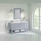 James Martin Vanities Breckenridge 60 in. Single Vanity, Serenity Blue, w/ 3 CM White Zeus Quartz Top 330-V60S-SRB-3WZ - alternate 3