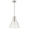 Nuvo Gianna, 1 Light Medium Pendant, Brushed Nickel Finish, Clear Glass 60/8338 - alternate 1