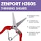 Zenport Heavy Duty Thinning Shear, Stainless Steel Blade H360S - alternate 2