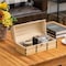 Vintiquewise Unfinished Vintage-Style Wooden Treasure Chest Dome Top Leather Bands & Front Latch QI004850 - alternate 3