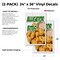 Signmission Alligator Bites, Vinyl Decals Only 24 Inch x 36 Inch, Vinyl Decal, 2PK DSB-2436-2PACK-Alligator Bites - alternate 2