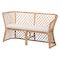 Bali & Pari Aysi Bohemian Light Honey Rattan 2-Piece Dining Nook Bench Set 258-14178-14179-ZORO - alternate 3