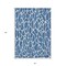 Homeroots 3' X 5' Blue And Ivory Geometric Washable Indoor Outdoor Area Rug 599262 - alternate 3